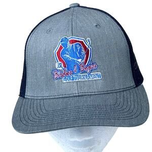 Gray Golf Tournament Men's Hat